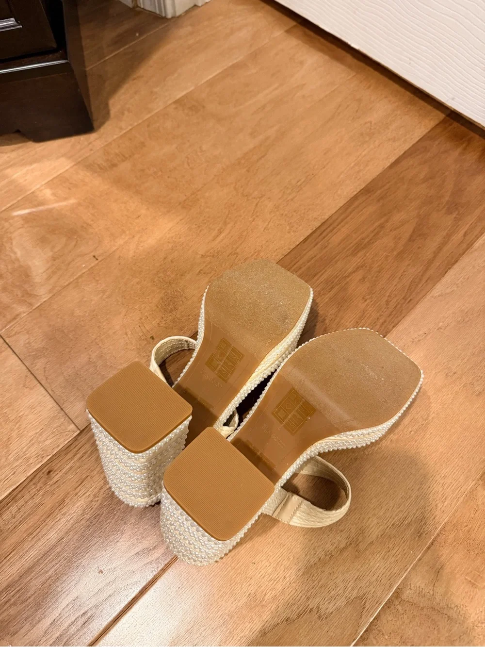 Dolce Vita Alani Faux Pearl Heels